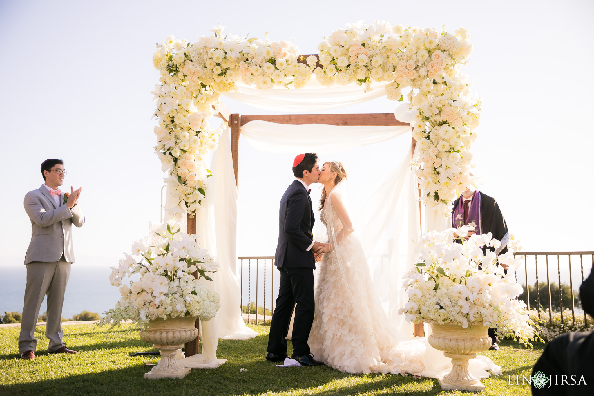 What Is A Chuppah In Jewish Weddings Wedding Maps Your Guide   Chuppah In Jewish Weddings Trump National Golf Course Jewish Wedding Photography 