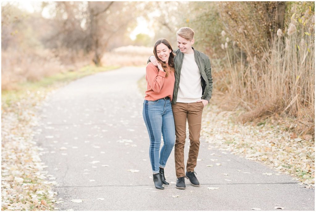 kays creek parkway engagement jessie and dallin photography